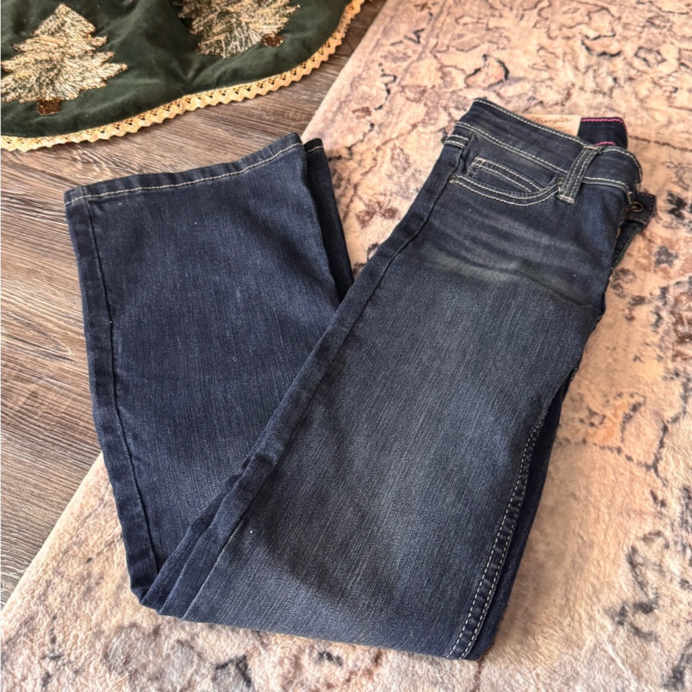 Classic Blue girls Wrangler Jeans